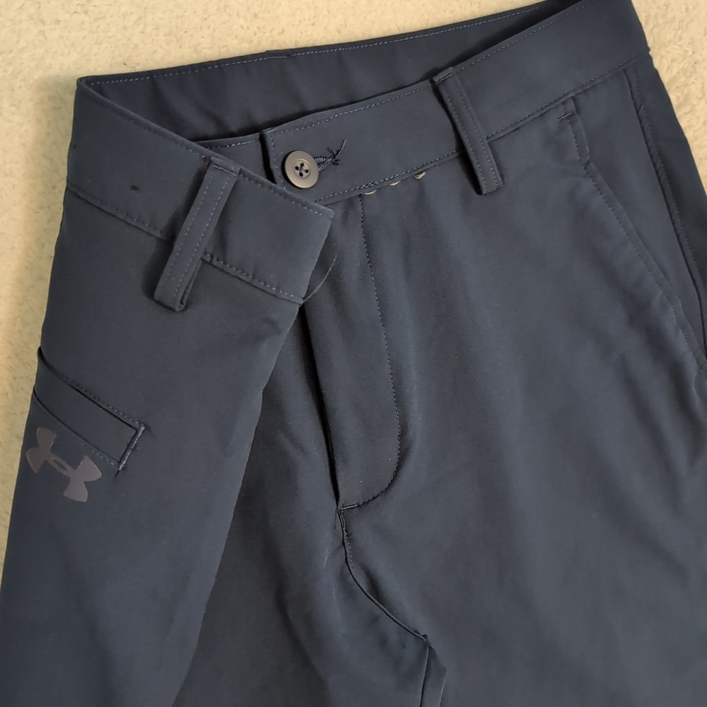 Under Armour‎ Pants Mens 34x32 Blue Performance Golf Chino Lightweight